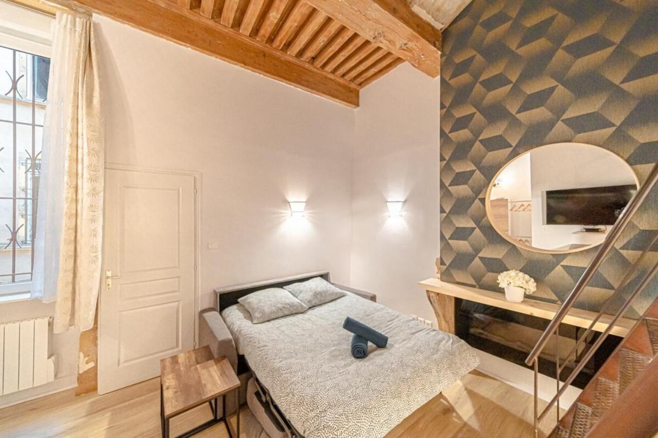 Le Petit Platiere - Renovated Apartment - Terreaux Lyon Exterior foto